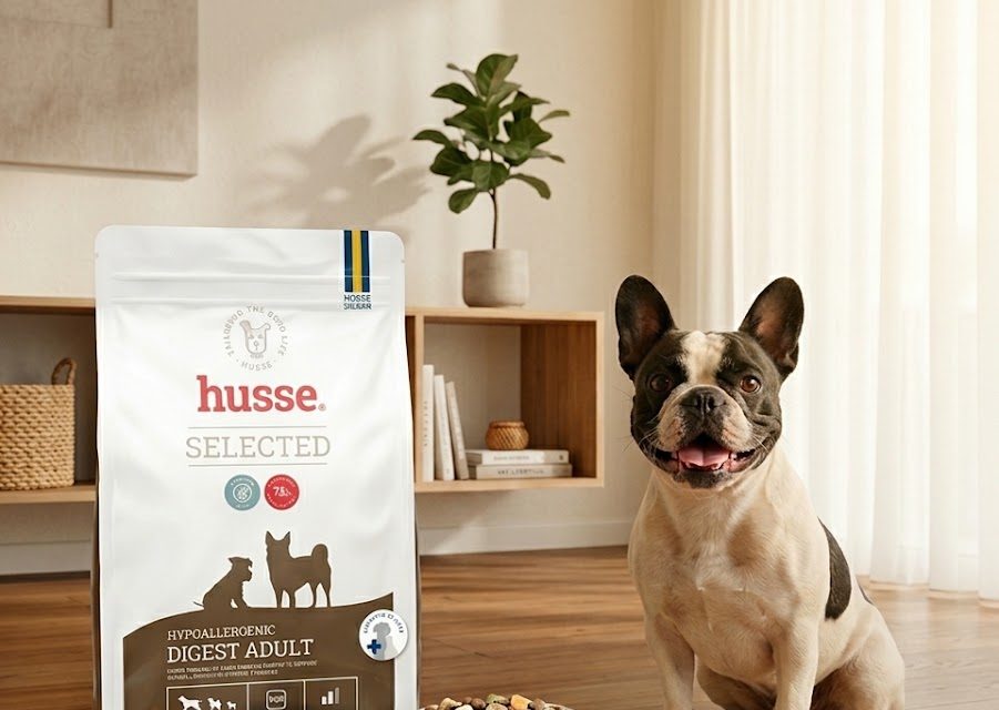 Croquettes hypoallergéniques Husse : une alimentation adaptée aux chiens sensibles
